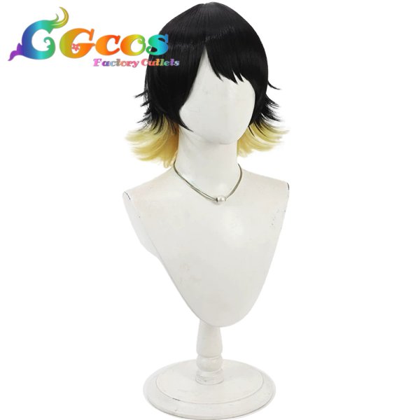 画像2: 刀剣乱舞　ウィッグ　長曽祢虎徹　コスプレ衣装 (2)