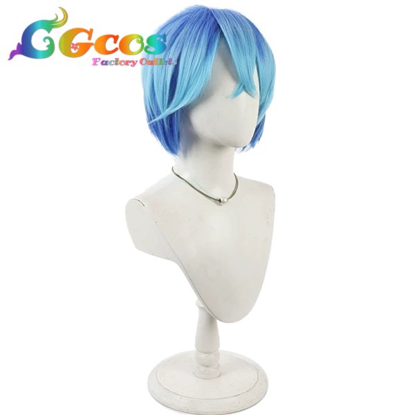 画像2: ツイステッドワンダーランド　ウィッグ　イデア・シュラウド（Idia Shroud）　クラブ・ウェア　コスプレ衣装 (2)