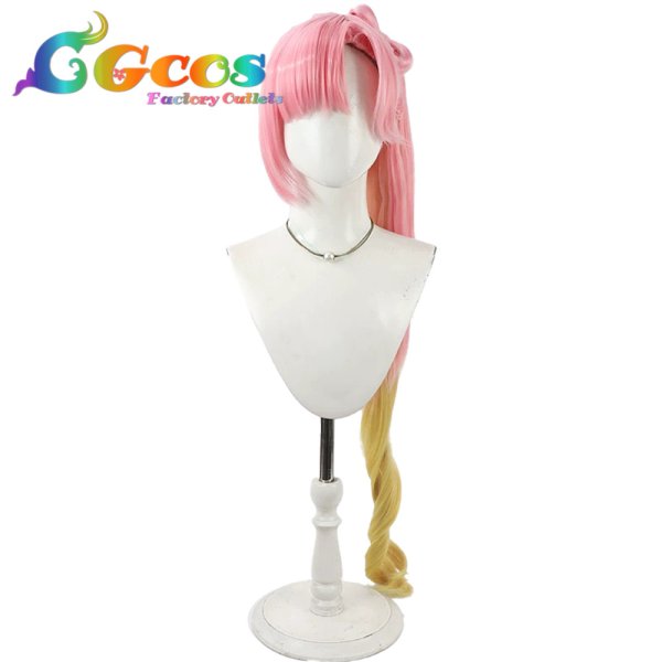 画像1: ラブライブ！蓮ノ空女学院スクールアイドルクラブ　ウィッグ　安養寺姫芽　コスプレ衣装 (1)