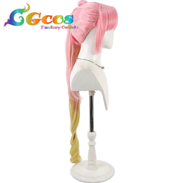 画像2: ラブライブ！蓮ノ空女学院スクールアイドルクラブ　ウィッグ　安養寺姫芽　コスプレ衣装 (2)