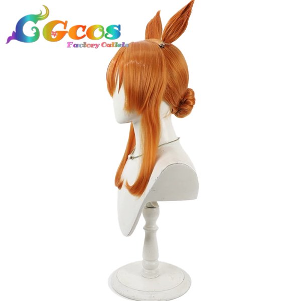 画像3: ウマ娘プリティーダービー　ウィッグ　マヤノトップガン　花嫁　コスプレ衣装 (3)