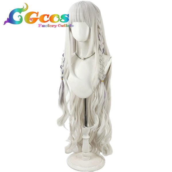 画像3: バーチャルYouTuber　ウィッグ　VTuber　奈羅花　ブラックウェディング　コスプレ衣装 (3)