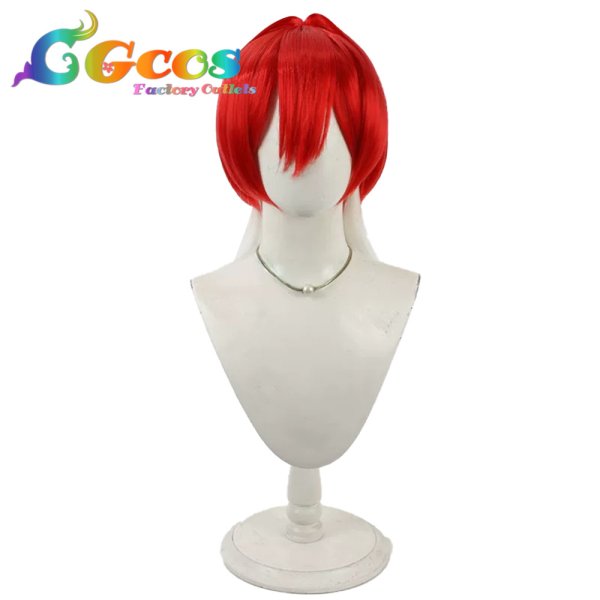 画像1: 死亡遊戯で飯を食う。　ウィッグ　紅野　コスプレ衣装 (1)