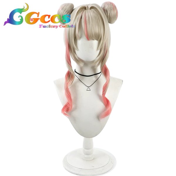 画像1: バーチャルYouTuber　ウィッグ　VTuber　魔界ノりりむ　チャイナ衣装　コスプレ衣装 (1)