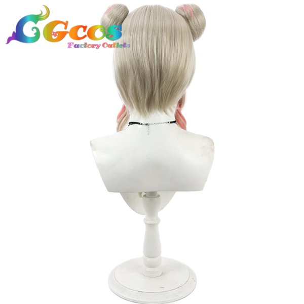 画像4: バーチャルYouTuber　ウィッグ　VTuber　魔界ノりりむ　チャイナ衣装　コスプレ衣装 (4)