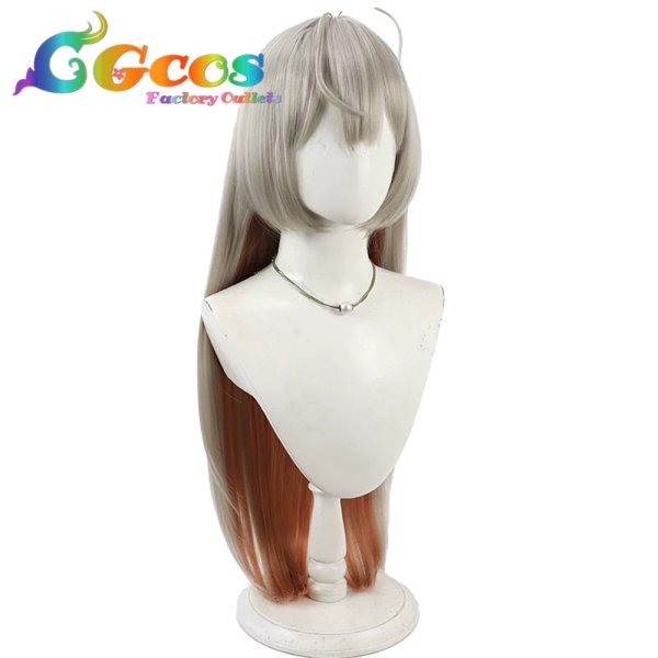 画像2: バーチャルYouTuber　ウィッグ　VTuber　Klara Charmwood (クララ チャームウッド)　怪奇ボイス　コスプレ衣装 (2)