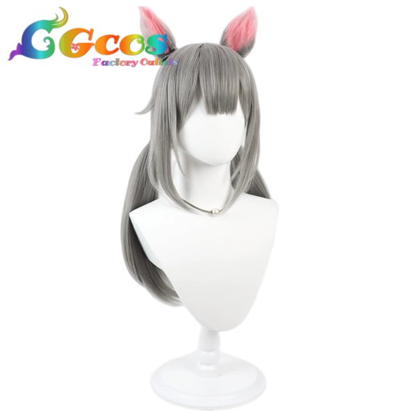 画像2: バーチャルYouTuber　ウィッグ　VTuber　甘城なつき　制服　コスプレ衣装 (2)