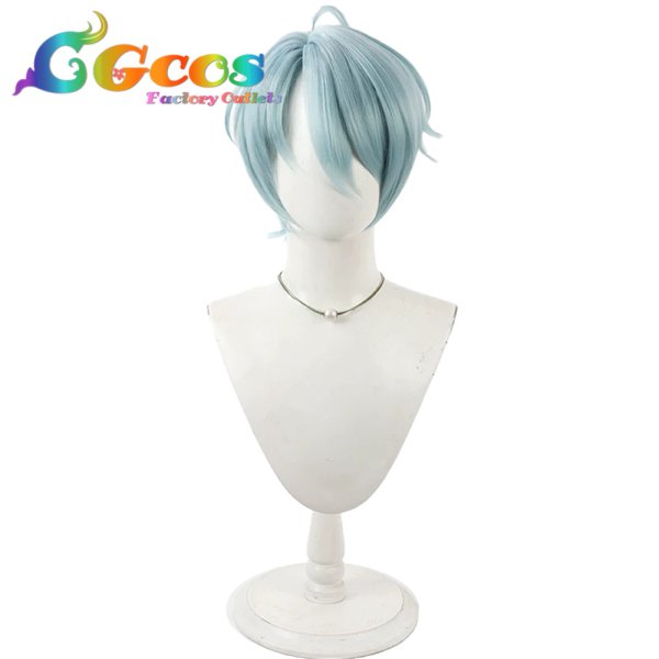 画像1: バーチャルYouTuber　ウィッグ　VTuber　渚トラウト　私服　コスプレ衣装 (1)