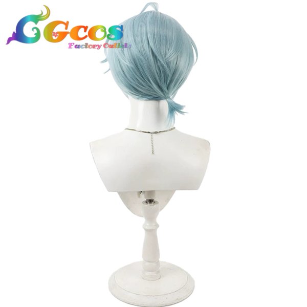 画像4: バーチャルYouTuber　ウィッグ　VTuber　渚トラウト　私服　コスプレ衣装 (4)