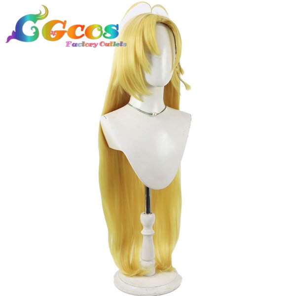 画像2: VOICEPEAK　ウィッグ　弦巻マキ　Synthesizer V　コスプレ衣装 (2)