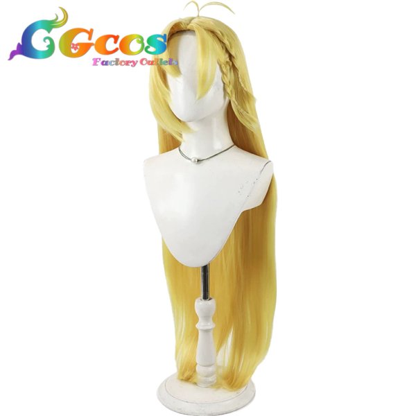 画像3: VOICEPEAK　ウィッグ　弦巻マキ　Synthesizer V　コスプレ衣装 (3)