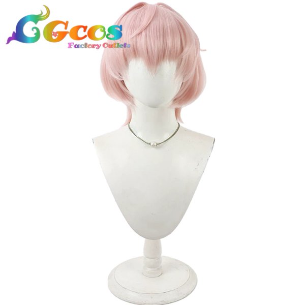 画像1: 東方Project　ウィッグ　古明地さとり　東方地霊殿　コスプレ衣装 (1)