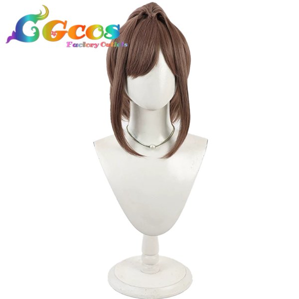 画像1: バーチャルYouTuber　ウィッグ　VTuber　鈴原るる　コスプレ衣装 (1)