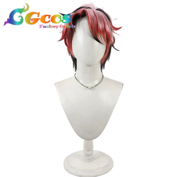 画像1: バーチャルYouTuber　ウィッグ　VTuber　Seraph Dazzlegarden（セラフ・ダズルガーデン）　中華絵巻　コスプレ衣装 (1)