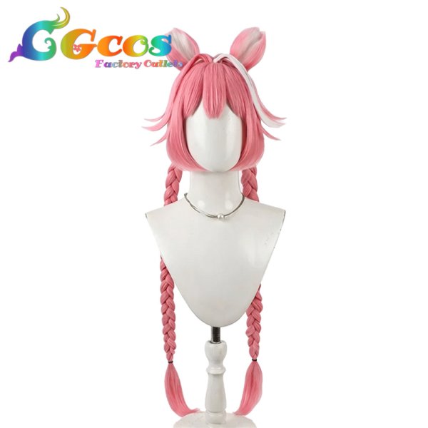 画像1: バーチャルYouTuber　ウィッグ　Vtuber　Raora Panthera(ラオーラ・パンテーラ)　メイド　コスプレ衣装 (1)