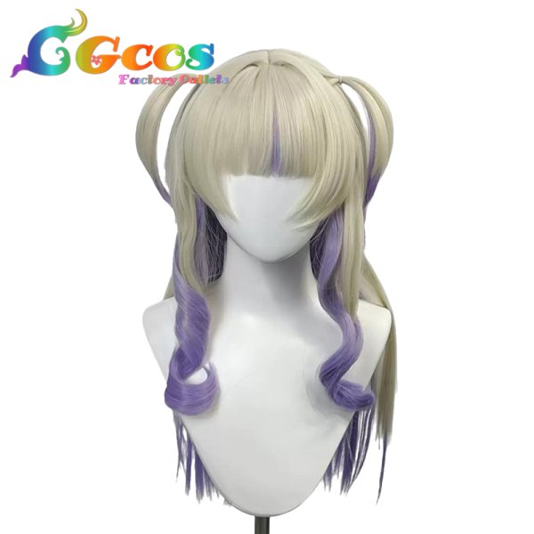 画像5: バーチャルYouTuber　ウィッグ　VTuber　轟はじめ　ブラックオーロラ衣装　コスプレ衣装 (5)