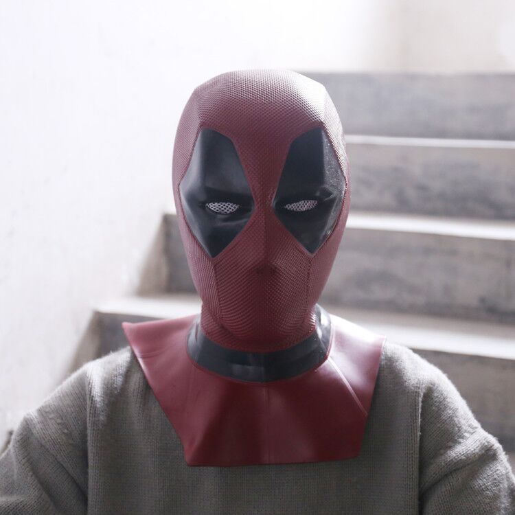 コスプレ衣装 デッドプール Deadpool 悪役 マスク 風 コスプレ衣装 デッドプール Deadpool 悪役 マスク 風