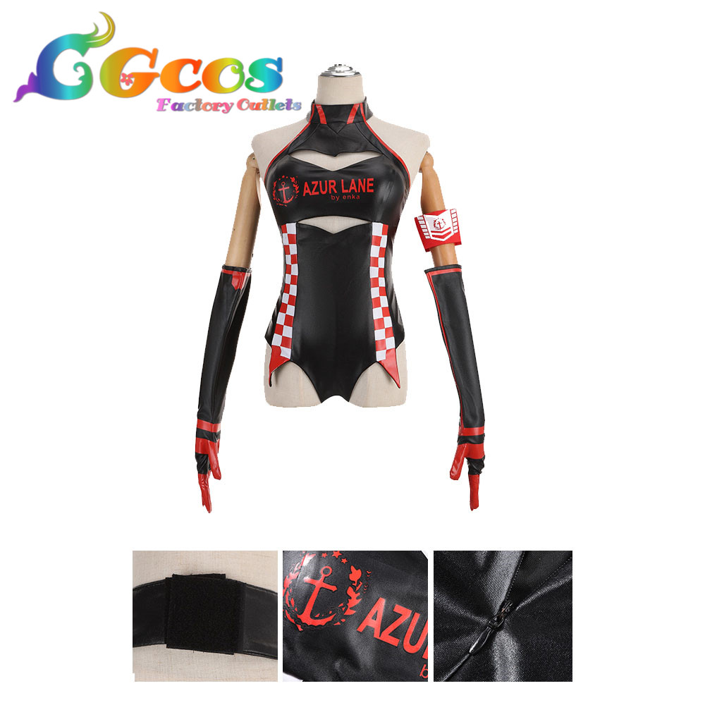 コスプレ衣装 アズールレーン デューク オブ ヨーク 誉笏のグロリアスフォーミュラ レースクイーン 風