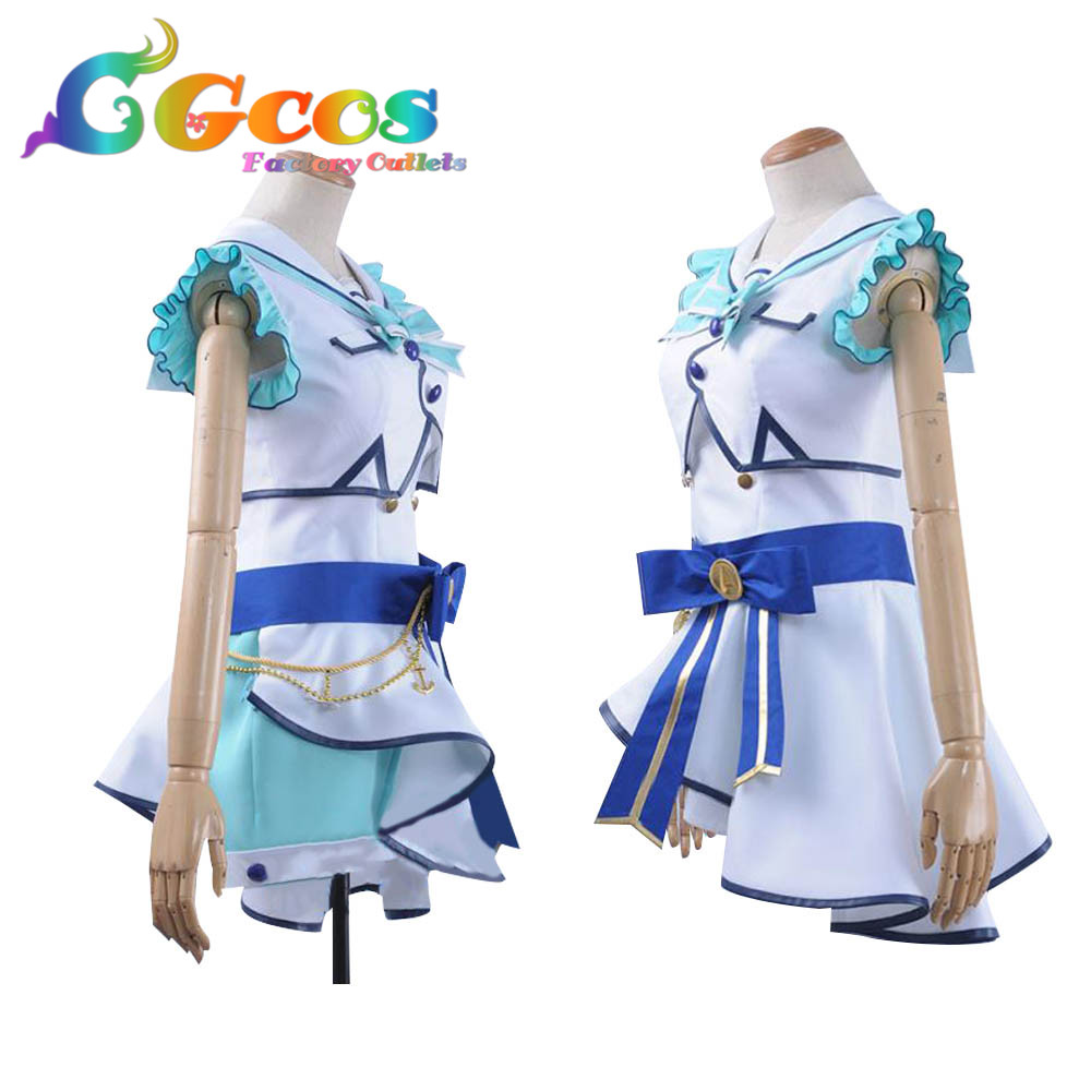 ラブライブサンシャイン 天使編覚醒前 松浦果南 コスプレ衣装(羽+靴付き)